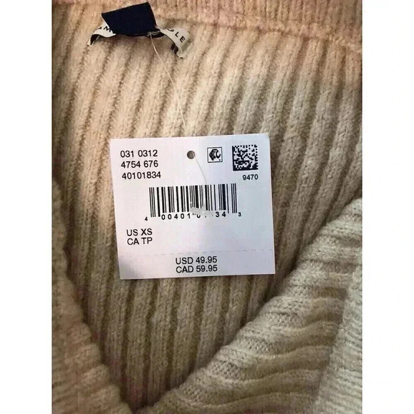 American Eagle Outfitters XS Tan Pull On Maxi Skirt Slit Side NWT MSRP $49.95 - Picture 6 of 8